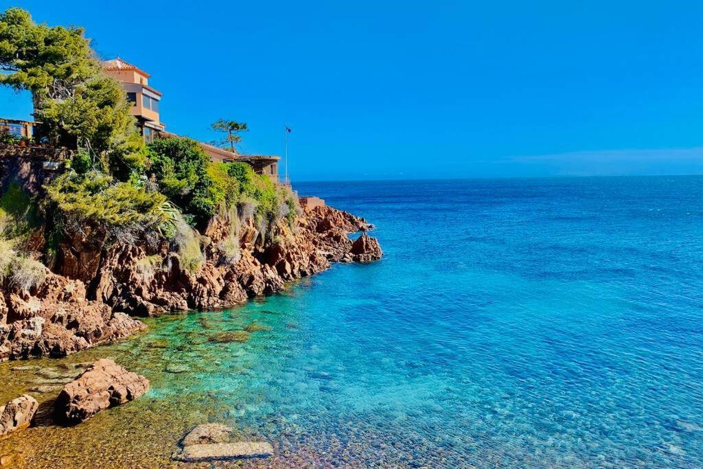 Antheor - Vue Exceptionnelle - Refait A Neuf 4 Couchages Apartment Saint-Raphael  Luaran gambar