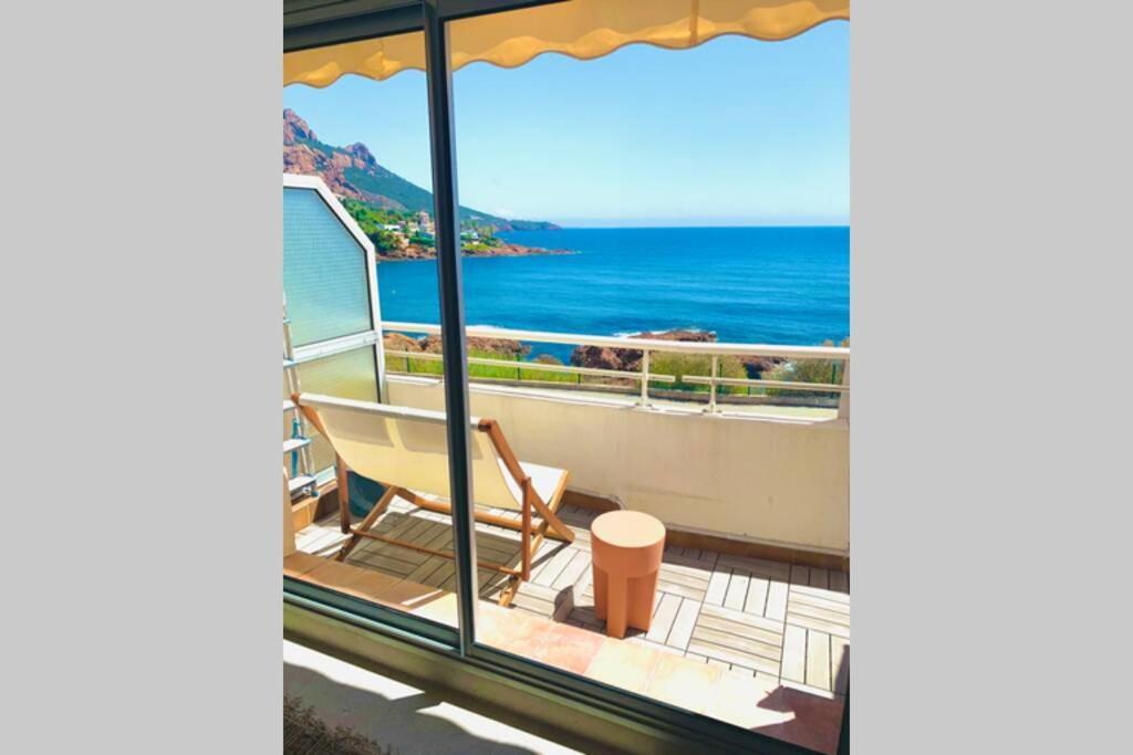 Antheor - Vue Exceptionnelle - Refait A Neuf 4 Couchages Apartment Saint-Raphael  Luaran gambar