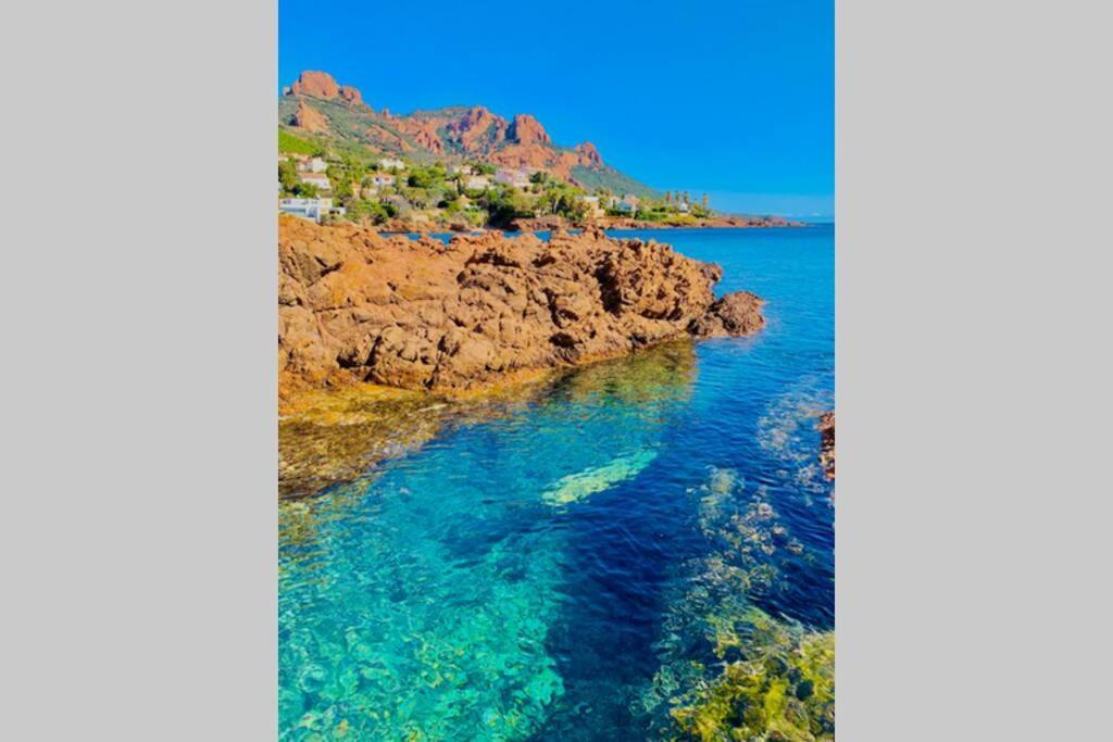 Antheor - Vue Exceptionnelle - Refait A Neuf 4 Couchages Apartment Saint-Raphael  Luaran gambar