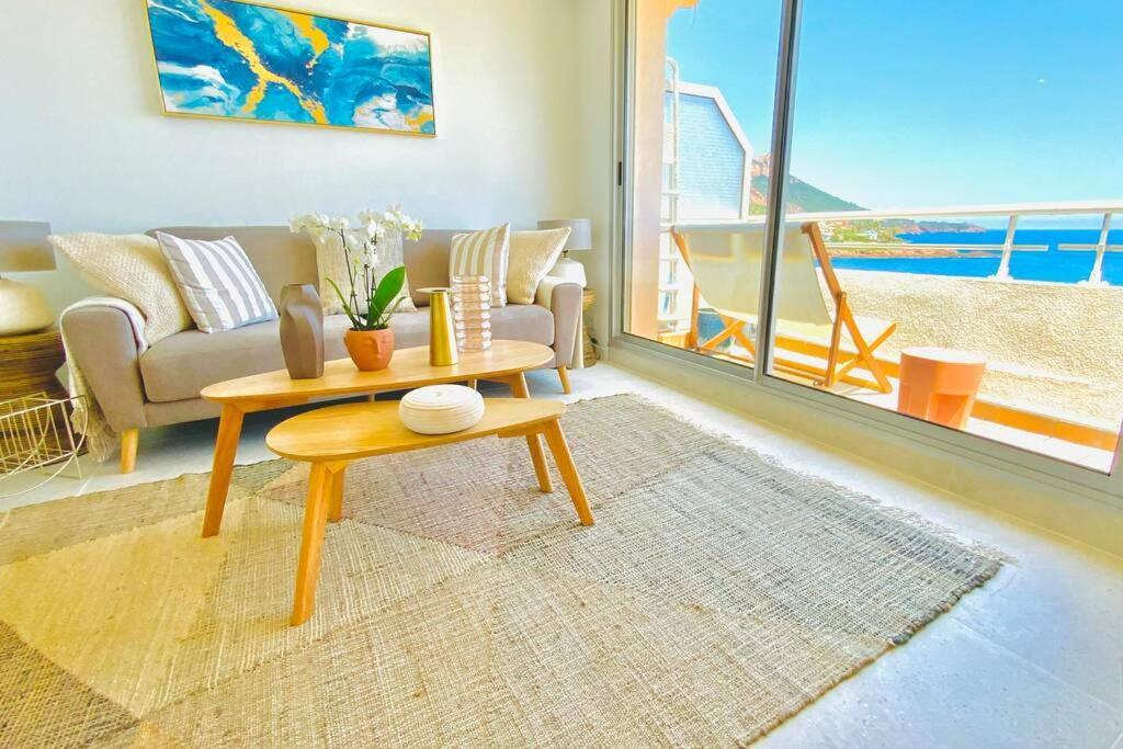 Antheor - Vue Exceptionnelle - Refait A Neuf 4 Couchages Apartment Saint-Raphael  Luaran gambar