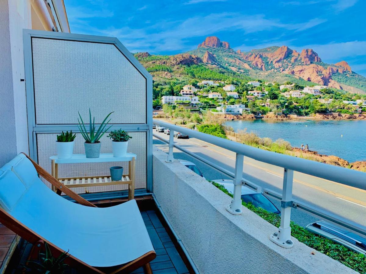 Antheor - Vue Exceptionnelle - Refait A Neuf 4 Couchages Apartment Saint-Raphael  Luaran gambar