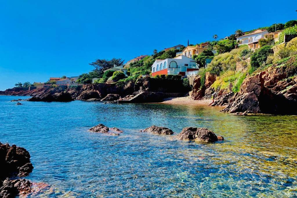 Antheor - Vue Exceptionnelle - Refait A Neuf 4 Couchages Apartment Saint-Raphael  Luaran gambar